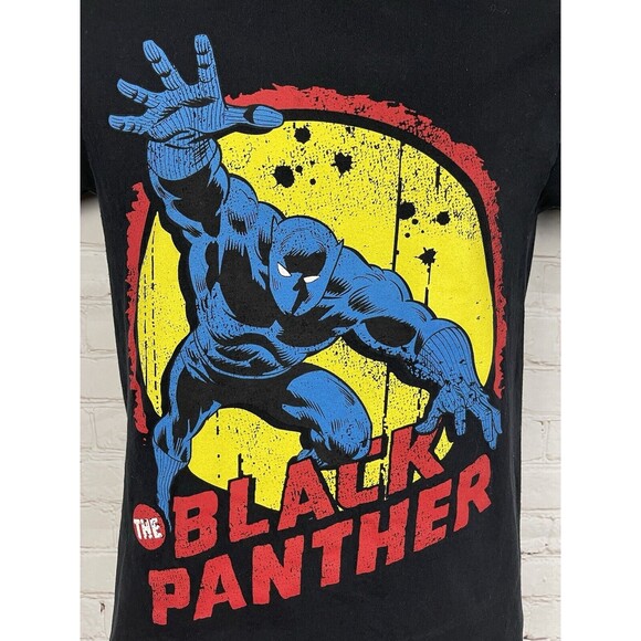 Marvel Universe "The‎ Black Panther" T-Shirt RN#86947 Men's Size Small - Picture 4 of 7